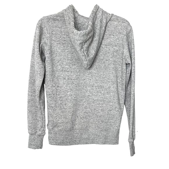 COTTON:ON HOODIE SWEATSHIRT, WOMENS, EX SMALL, GREY W/NAVY SPECKLES, HANDWARMER - Picture 4 of 11